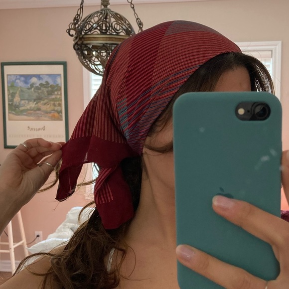 Vintage Accessories - Paco rabanne Vintage Head scarf